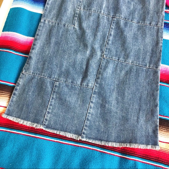 Allsaints Ann Tonal Denim dress size 0 - Picture 5 of 7